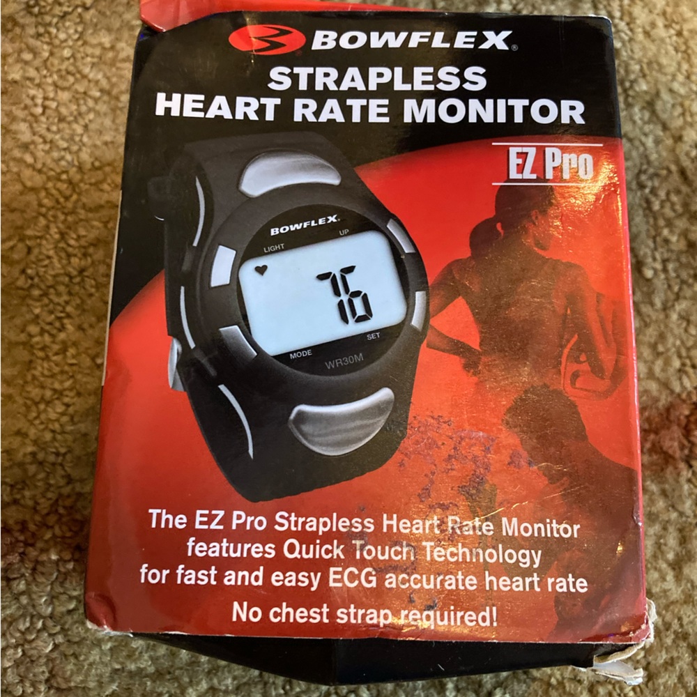 Bowflex- NIB- EZ Pro strapless heart rate monitor